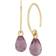 Saks Fifth Avenue Briolette Mini Sweep Drop Earrings - Gold/Amethyst