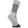 Sealskinz Solo Quickdry Mid Length Socks Unisex - Grey/White/Red