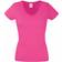 Fruit of the Loom Valueweight V-Neck T-shirt - Fuchsia