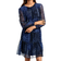 Tommy Hilfiger Paisley Knee Dress - Blue