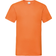 Fruit of the Loom Valueweight V-Neck Short Sleeve T-shirt M - Orange