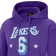 Nike Los Angeles Lakers City21/22 Edition Name & Number Pullover Hoodie 6 Sr