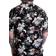 Urban Classics Viscose AOP Resort Shirt M - Black Tropical