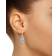 Macy's Leverback Drop Earrings - Silver/Aquamarine/Diamond