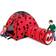 Pacific Play Tents Ladybug Tent & Tunnel Combo, Multicolor One Size