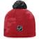 Fanatics Chicago Blackhawks Authentic Pro Locker Room Beanie with Pom W