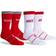 PKWY Houston Rockets Home & Away Uniform Crew Socks 2-pack