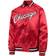 Mitchell & Ness Red Chicago Bulls Hardwood Classics Satin Raglan Full-Snap Jacket