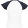 Sol's Womens Milky Contrast Short Sleeve T-shirt - White/Navy