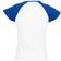 Sol's Womens Milky Contrast Short Sleeve T-shirt - White/Royal Blue