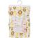 MiracleWear Muslin Cotton Crib Sheet Giraffes & Lions 28x52"