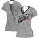 Touch San Francisco Giants Hail Mary V-Neck Back Wrap T-Shirt W