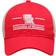 The Game Men's Houston Cougars Split Bar Trucker Adjustable Hat - Red