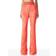 Alice + Olivia Willis Pajama Pant With Piping - Bright Coral