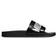 Moschino Logo Slide - Black