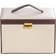 Bey-Berk Four Level Jewelry Box - Ivory/Brown