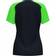 Joma T-shirt Short Sleeve Woman Academy IV - Black/Fluorescent Green