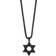 Effy Spinel Star of David Necklace - Black