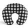 The Peanutshell Nursing Pillow Breastfeeding Black and White Buffalo Plaid