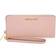 Michael Kors Jet Set Tavel Leather Continental Wallet - Soft Pink