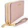 Michael Kors Jet Set Tavel Leather Continental Wallet - Soft Pink