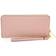 Michael Kors Jet Set Tavel Leather Continental Wallet - Soft Pink