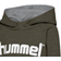 Hummel Go Kids Cotton Logo Hoodie - Green/White (203512-6084)