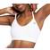 Gymshark V Neck Sports Bra - White