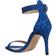 L'agence Gisele - Cobalt Blue Leopard Suede