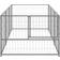 vidaXL Dog Kennel 3m² 300x100x70cm