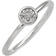 Monica Vinader Essential Ring - Silver/Diamond