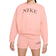 Nike Girl's Oversized Logo Sweater - Arctic Orange (DV2563-800)