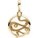 Pandora ME Pavé Snake Medallion - Gold/Transparent