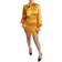 Dolce & Gabbana Women's Silk Stretch Sheath Bodycon Mini Dress - Yellow