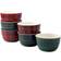 Certified International Christmas Plaid Dessert Bowl 14cm 6pcs 0.709L