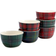 Certified International Christmas Plaid Dessert Bowl 14cm 6pcs 0.709L