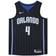 Fanatics Orlando Magic Jalen Suggs 4. Autographed Black Nike 2021 Swingman Jersey