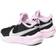 Nike Team Hustle D 10 GS - Black/Pink Foam/White/Metallic Silver