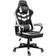 Vinsetto Faux Leather Gaming Chair - Black/White