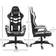 Vinsetto Faux Leather Gaming Chair - Black/White