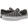 Vans Kid's Checkerboard Classic Slip-on - Black/Grey