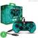 Hyperkin X91 Ice Wired Controller for Xbox Series X S Xbox One Windows 10/11 Officially Licensed By Xbox (Aqua Green)