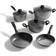 Stoneline Classic Cookware Set with lid 8 Parts