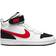 Nike Court Borough Mid 2 GSV - White/Black/University Red