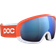 POC Fovea Mid Clarity Comp + - Fluorescent Orange/Hydrogen White/Spektris Blue