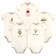 Touched By Nature Baby Organic Cotton Bodysuits 5-pack - Corn