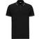 Moncler Collar Logo Polo Shirt - Black