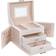 Songmics 3-Tier Jewelry Box - White