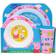 Peppa Pig Polypropylene Dinner Set