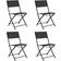 vidaXL 3102923 Patio Dining Set, 1 Table incl. 4 Chairs